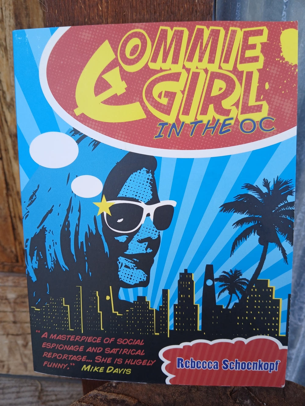 Commie Girl In The OC Paperback Book Satire Comedy Pop Art